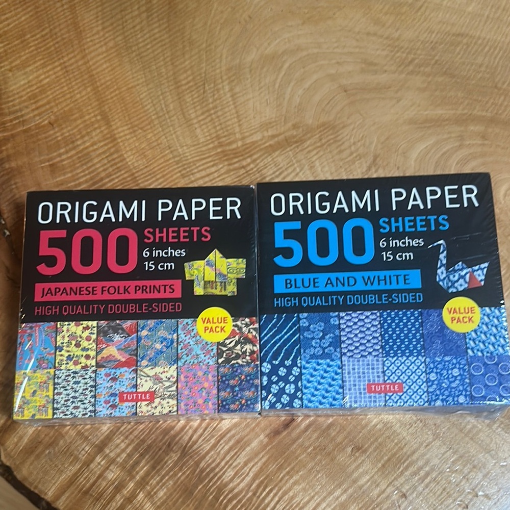 Origami Paper 500 Sheets x 2